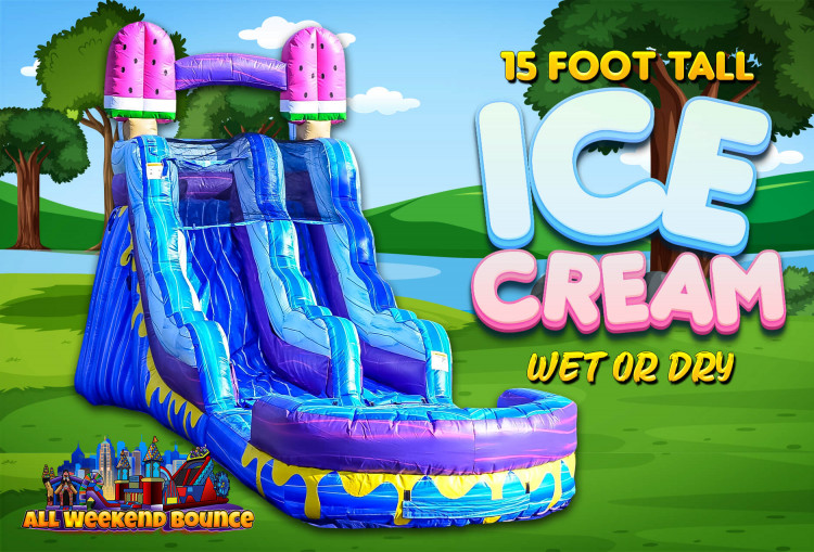 15' Ice Cream Pop Slide
