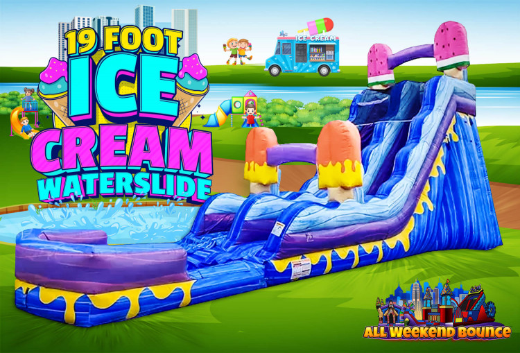 19' Ice Cream Pop Water Slide