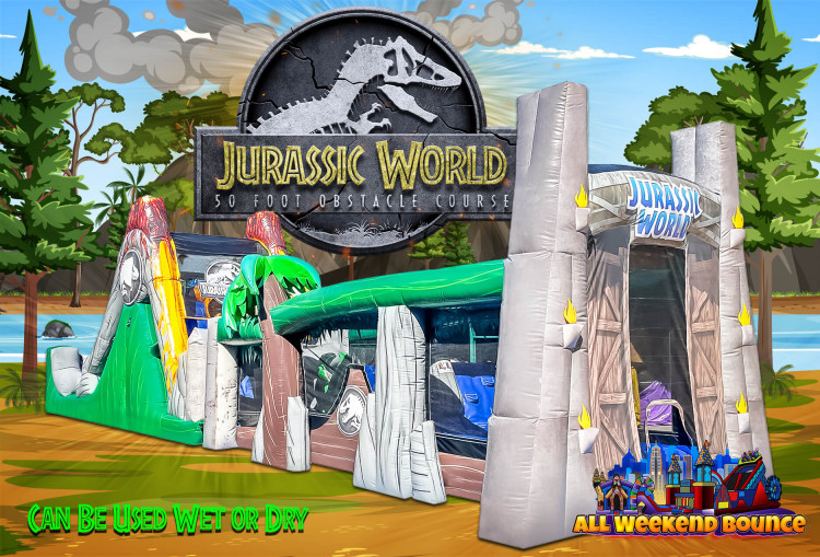 Jurassic World Obstacle Course