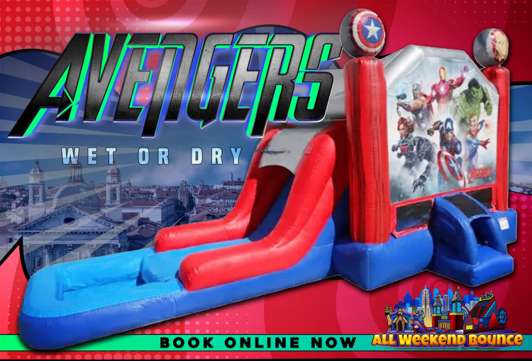Marvel Avengers Deluxe Bounce & Slide