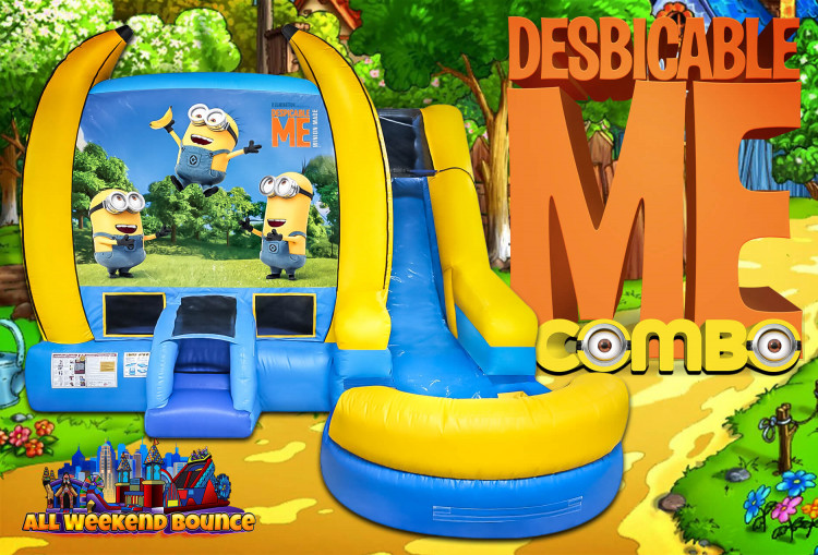Minions Despicable Me XL Bounce and Slide Combo