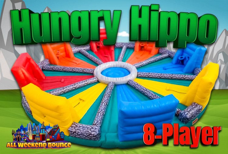 Hungry Hippo Chow Down 8 Player