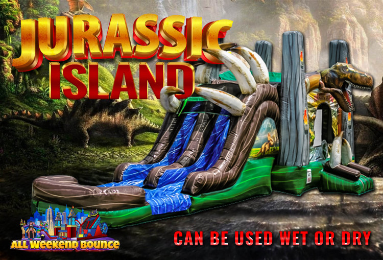 Jurassic Island Dual Lane XL Combo