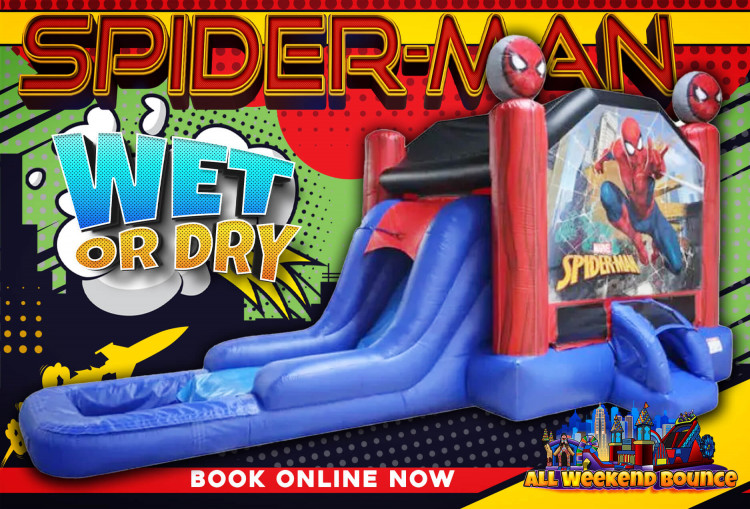 Spiderman Deluxe Bounce & Slide