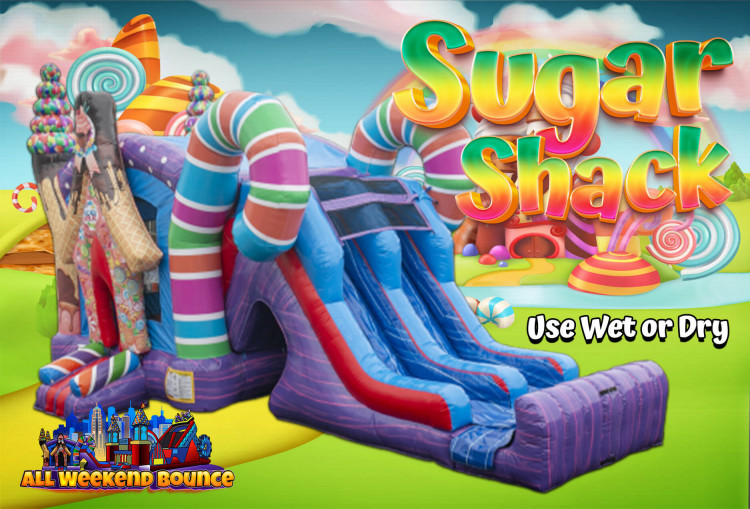 Sugar Shack XL Dual Lane Bounce and Slide