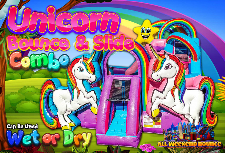 Unicorn Bounce and Slide Combo